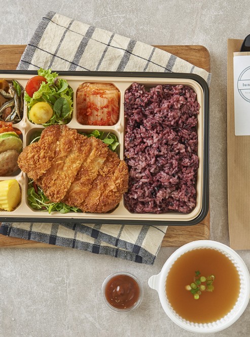 빅싱글 돈까스 도시락