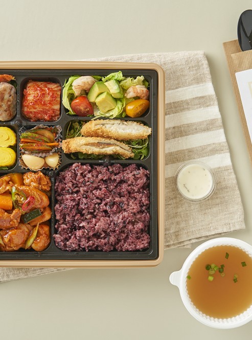 정찬 닭갈비 도시락