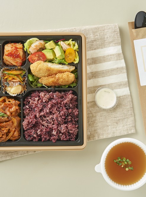 정찬 제육 도시락