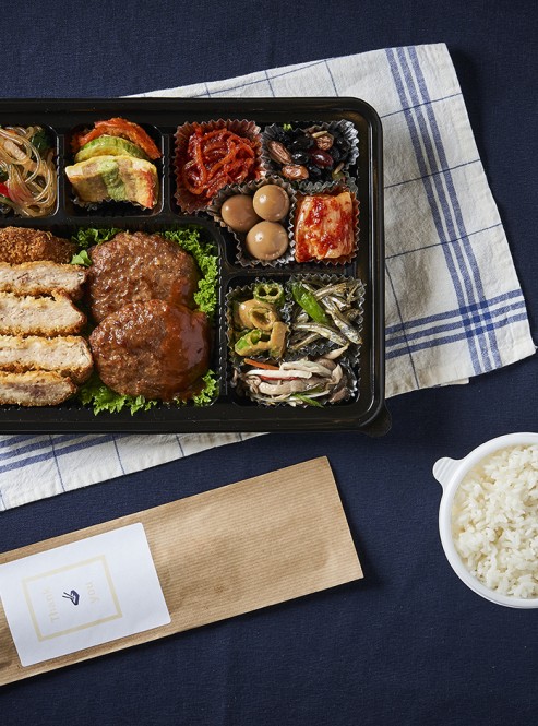 돈까스&함박스테이크 도시락