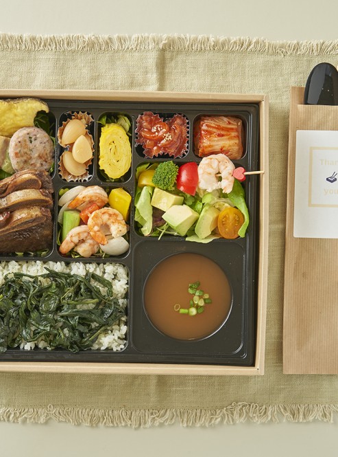 정찬 소갈비 & 대하구이 곤드레나물밥 박스