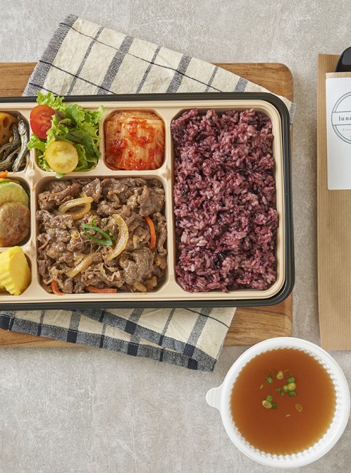 빅싱글 불고기 도시락