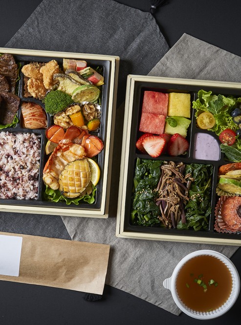 랍스터 & 살치살구이 & 전복구이 도시락