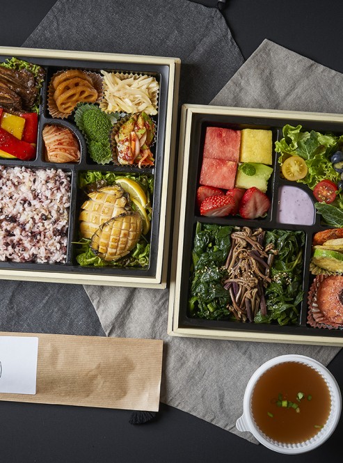 소갈비 & 전복구이 도시락