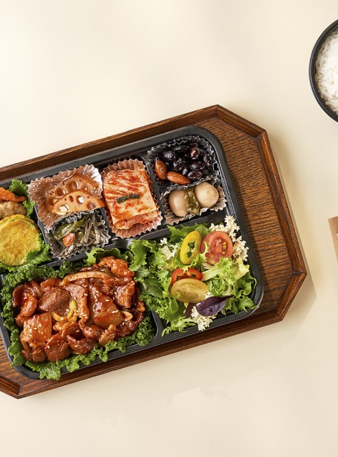 [2위] 제육볶음 샐러드 도시락